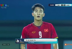 Pha dứt điểm uy lực của Xuân Tú giúp U19 Việt Nam "xé lưới" Hàn Quốc