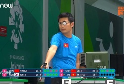 Phần thi của Phan Công Minh và Hà Minh Thành ở chung kết 25m súng ngắn bắn hơi nam tại ASIAD 2018