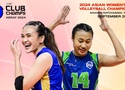 Link trực tiếp hạng 5-6 giải bóng chuyền AVC Club 2024 ngày 27/9: Hoá chất Đức Giang vs Monolith Skyriers