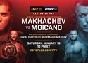 UFC 311: Makhachev vs Moicano, Dvalishvili vs Nurmagomedov