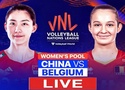 Link trực tiếp giải bóng chuyền VNL 2025 hôm nay: Trung Quốc vs Bỉ
