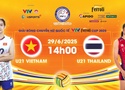 Link trực tiếp bóng chuyền VTV Cup hôm nay 29/6: U21 Việt Nam vs U21 Thái Lan