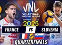 Link trực tiếp Tứ kết bóng chuyền VNL 2025 hôm nay: Pháp vs Slovenia