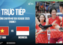 Link trực tiếp bóng chuyền nữ SEA V.League hôm nay 1/8: Việt Nam vs Indonesia