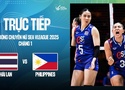 Link trực tiếp bóng chuyền nữ SEA V.League hôm nay 1/8: Thái Lan vs Philippines
