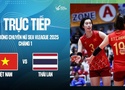 Link trực tiếp chung kết bóng chuyền nữ SEA V.League hôm nay 3/8: Việt Nam vs Thái Lan