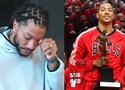Derrick Rose khóc khi nhận quà tri ân đặc biệt của Chicago Bulls