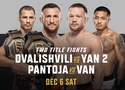 Trực tiếp UFC 323: Dvalishvili vs Yan 2, Pantoja vs Van