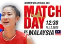 Link trực tiếp bóng chuyền nữ SEA Games 33: Việt Nam vs Malaysia