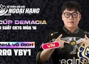 Tuyển thủ Việt Nam YBY1 vô địch Demacia Cup DTCL Mùa 16 Esports
