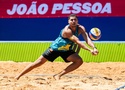 Bộ đôi chủ nhà Brazil tạo nên màn rượt đuổi kịch tính tại Beach Pro Tour