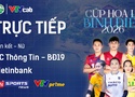 Link trực tiếp cúp bóng chuyền Hoa Lư hôm nay: Binh Chủng Thông Tin vs Vietinbank
