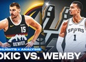 Đại chiến NBA MVP: Nikola Jokic ngả mũ thán phục bộ kỹ năng "độc nhất vô nhị" của Victor Wembanyama