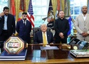 Ilia Topuria và Justin Gaethje "đại náo" Phòng Bầu dục trước thềm đại chiến UFC Nhà Trắng