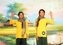 Màn trình diễn áo bà ba ấn tượng của các đội bóng tham dự cúp VTV9 Bình Điền