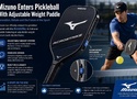 Vợt pickleball thế hệ mới của Mizuno gây tranh cãi vì thiết kế khác thường