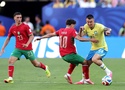 Thử nghiệm vị trí hậu vệ của Ancelotti bị chỉ trích gay gắt sau trận Brazil hoà Marốc