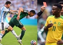 Học trò bị treo giò 3 trận, HLV Nam Phi bức xúc vì sao Messi lại thoát án phạt?