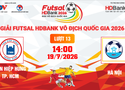 Link xem trực tiếp futsal HDBank VĐQG 2026: Tân Hiệp Hưng vs Hà Nội
