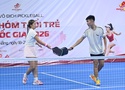 Bản lĩnh ở chung kết, Phát Lộc và Thanh Trúc đăng quang nội dung U14 đôi nam nữ