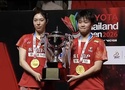 Hạ gục hạt giống số 1, cặp đôi nữ mới Trung Quốc đăng quang tại cầu lông Thailand Open 2026