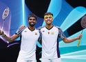 Satwik-Chirag nhọc nhằn vượt ải vòng 1 giải cầu lông Thailand Open 2026