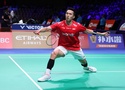 Cựu vô địch SEA Games Jonatan Christie dừng bước tại vòng tứ kết giải cầu lông Malaysia Masters 2026