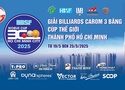 Lịch thi đấu billiard carom 3 băng TPHCM World Cup năm 2025 mới nhất ngày 23/05