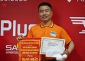 Nguyễn Như Lê lần đầu vô địch carom 1 băng Giải billiards các CLB toàn quốc