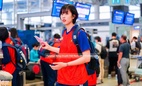 Đội tuyển bóng chuyền nữ Việt Nam khởi hành tới Hàng Châu tham dự ASIAD