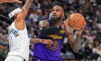 LA Lakers ghi ít điểm nhất dưới thời LeBron James, thua đậm Minnesota Timberwolves