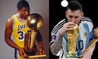 Huyền thoại NBA Magic Johnson cùng siêu sao bóng đá Lionel Messi nhận vinh dự đặc biệt từ Tổng Thống Mỹ