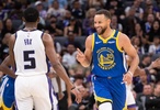 Curry và Buddy Hield nóng máy sớm, Golden State phá kỷ lục 3 điểm từ... giai đoạn preseason