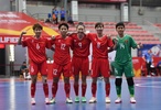 Futsal nữ Việt Nam đứng đầu bảng vòng loại futsal châu Á 2025