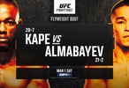 Kết quả UFC Fight Night 253: Manel Kape vs Asu Albamayev