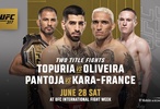 Trực tiếp UFC 317: Ilia Topuria vs Charles Oliveira