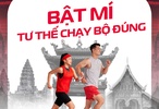 Tư thế chạy bộ đúng cách cho VĐV dự Viettel Marathon