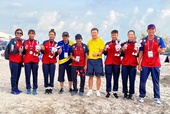 Bóng chuyền bãi biển nữ Việt Nam giành huy chương SEA Games sau 20 năm chờ đợi