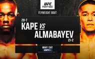 Kết quả UFC Fight Night 253: Manel Kape vs Asu Albamayev