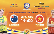 Link trực tiếp bóng chuyền VTV Cup hôm nay: Việt Nam vs Úc
