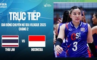 Link trực tiếp bóng chuyền nữ SEA V.League hôm nay 8/8: Thái Lan vs Indonesia