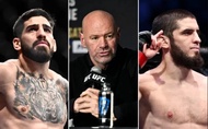 Dana White cập nhật trận siêu đấu giữa Islam Makhachev và Ilia Topuria