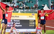 Điền kinh Việt Nam trả nợ kỷ lục Thái Lan nội dung 4x400m SEA Games