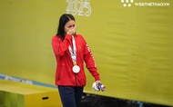 Kình ngư Mỹ Tiên bật khóc sau tấm HCB SEA Games 33: Giọt nước mắt của khát vọng vàng