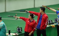 Trực tiếp SEA Games 33 sáng ngày 15/12:  Thu Vinh - Quang Huy giành HCB bắn súng