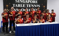 SEA Games 2025: Singapore đặt nền móng tương lai bóng bàn, STTA ươm mầm thế hệ kế cận