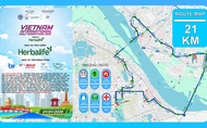 Chi tiết bản đồ đường chạy Giải bán marathon Quốc tế Việt Nam (VIHM) 2026 tài trợ bởi Herbalife