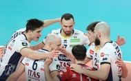 Đối chuyền Théo Faure toả sáng rực rỡ, Trentino giành vé vào Playoffs Champions League