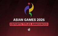 Danh sách các môn Esports tại Asian Games 2026