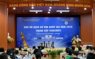 Các kỳ thủ hàng đầu tranh tài ở giải Vô địch cờ vua quốc gia 2026 tranh cúp Coolmate